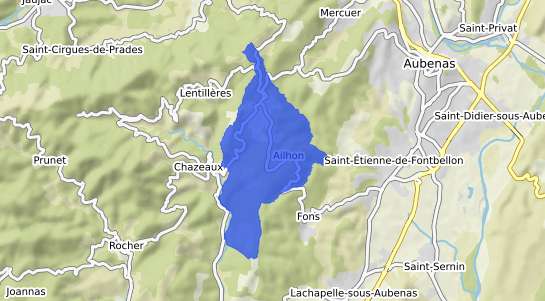 prix immobilier Ailhon