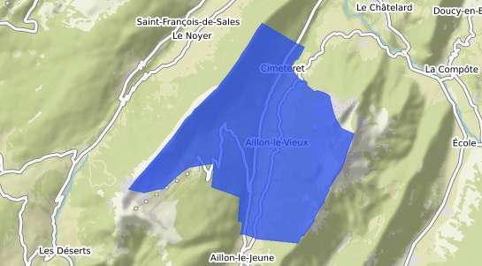 prix immobilier Aillon le Vieux