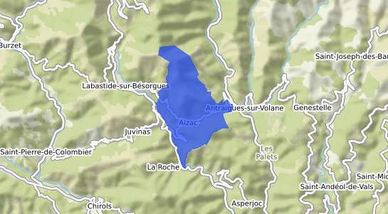 prix immobilier Aizac