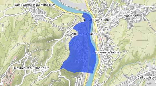 prix immobilier Albigny sur Sa�ne