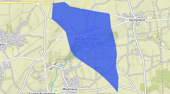 prix immobilier Ars-sur-Formans