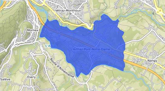 prix immobilier Arthaz Pont Notre Dame