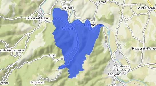 prix immobilier Aubazat