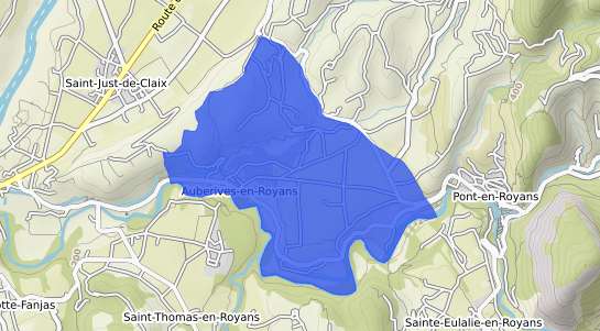 prix immobilier Auberives en Royans