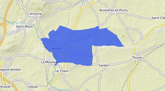 prix immobilier Aubiat