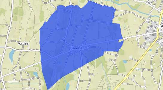 prix immobilier Baneins