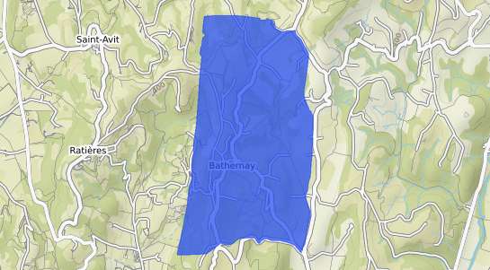 prix immobilier Bathernay