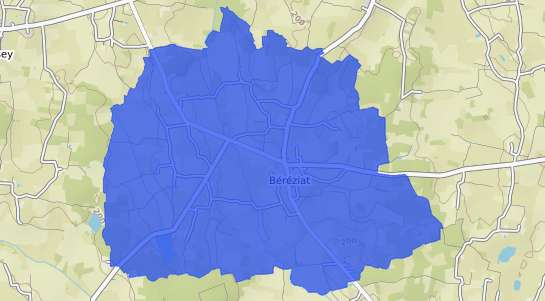 prix immobilier B�r�ziat