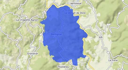 prix immobilier Bertignat