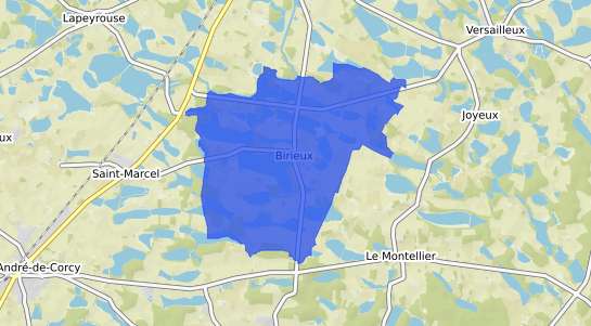prix immobilier Birieux