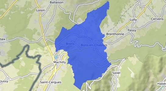 prix immobilier Bons en Chablais