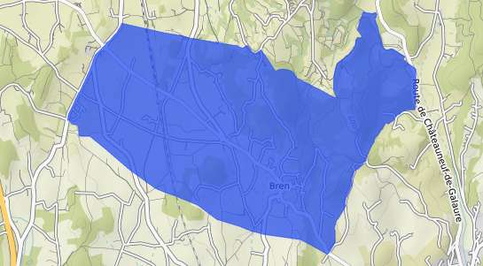 prix immobilier Bren