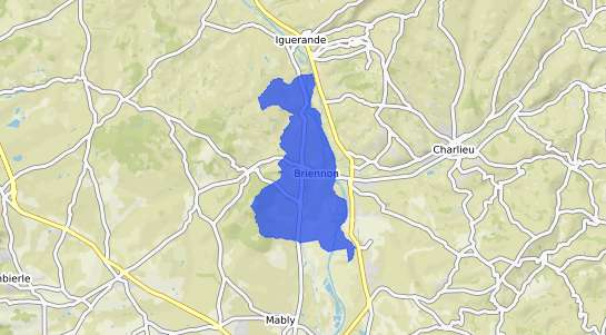 prix immobilier Briennon