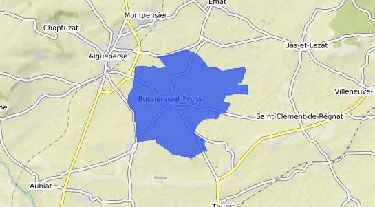 prix immobilier Bussi�res et Pruns