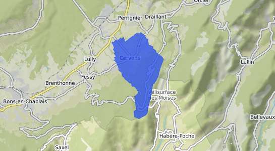 prix immobilier Cervens