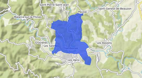 prix immobilier Chambonas