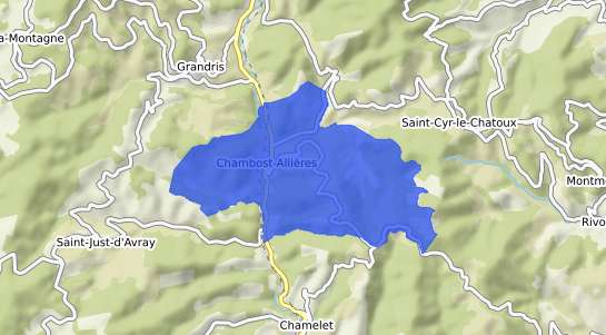 prix immobilier Chambost Alli�res