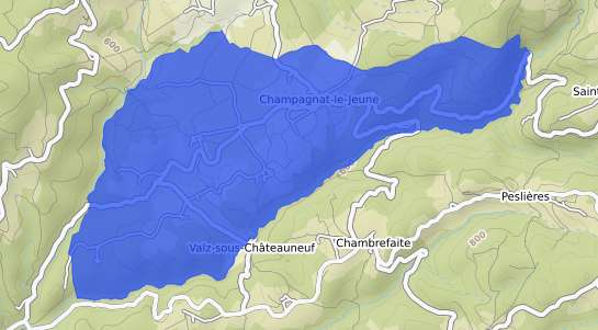 prix immobilier Champagnat le Jeune