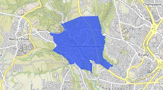 prix immobilier Charbonni�res les Bains