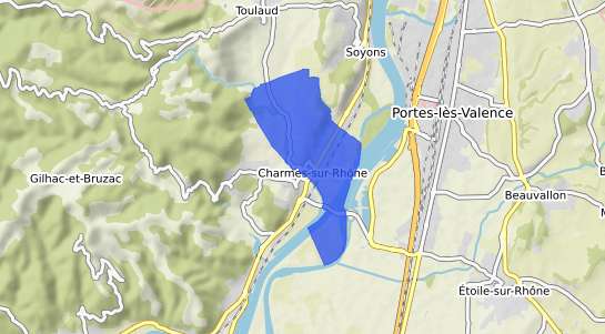 prix immobilier Charmes-sur-Rh�ne