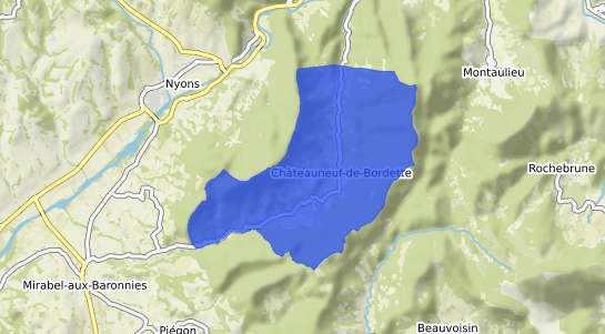 prix immobilier Ch�teauneuf de Bordette