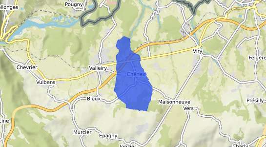 prix immobilier Ch�nex