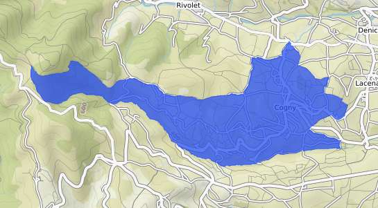 prix immobilier Cogny