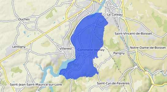 prix immobilier Commelle Vernay