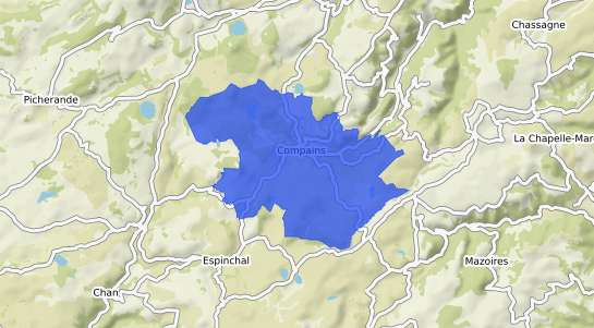 prix immobilier Compains