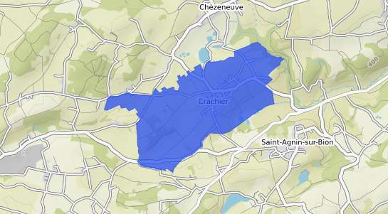 prix immobilier Crachier