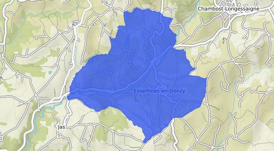 prix immobilier Essertines en Donzy