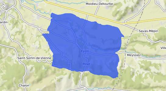 prix immobilier Eyzin Pinet
