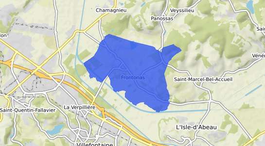 prix immobilier Frontonas