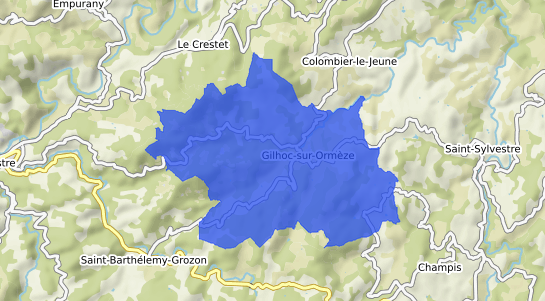 prix immobilier Gilhoc-sur-Ormèze