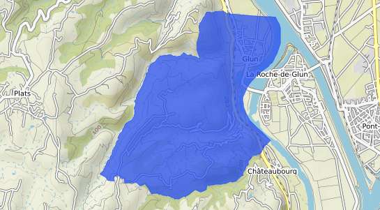 prix immobilier Glun