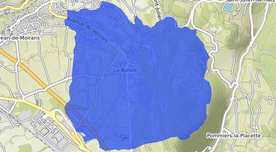 prix immobilier La Buisse