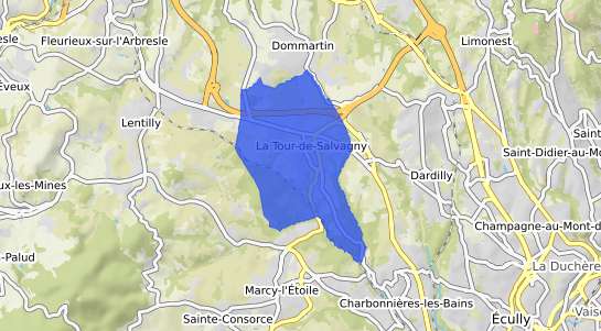 prix immobilier La Tour de Salvagny