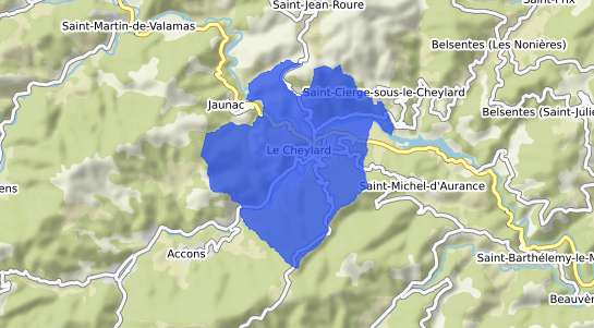 prix immobilier Le Cheylard