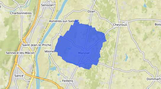 prix immobilier Manziat
