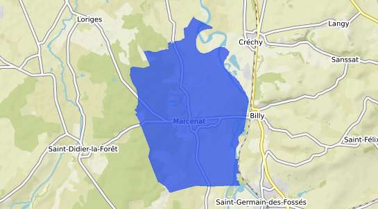 prix immobilier Marcenat