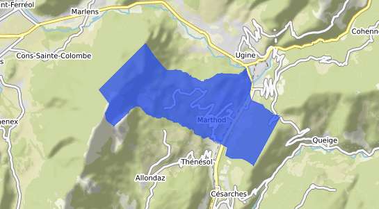 prix immobilier Marthod