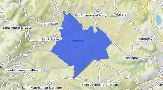prix immobilier Mornant