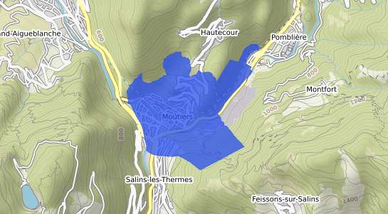 prix immobilier Mo�tiers