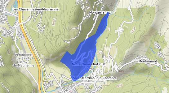 prix immobilier Notre Dame du Cruet