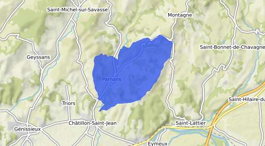 prix immobilier Parnans