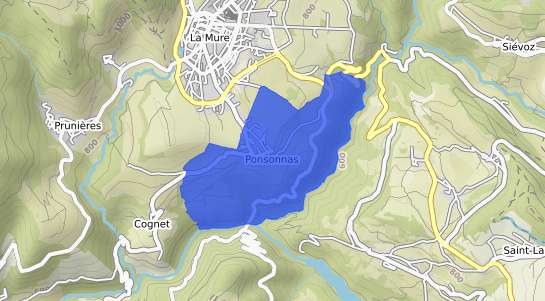 prix immobilier Ponsonnas