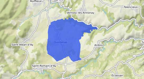 prix immobilier Quintenas