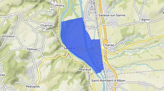 prix immobilier Sablons