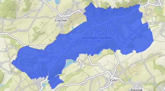 prix immobilier Saint Agnin sur Bion