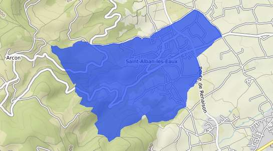 prix immobilier Saint Alban les Eaux